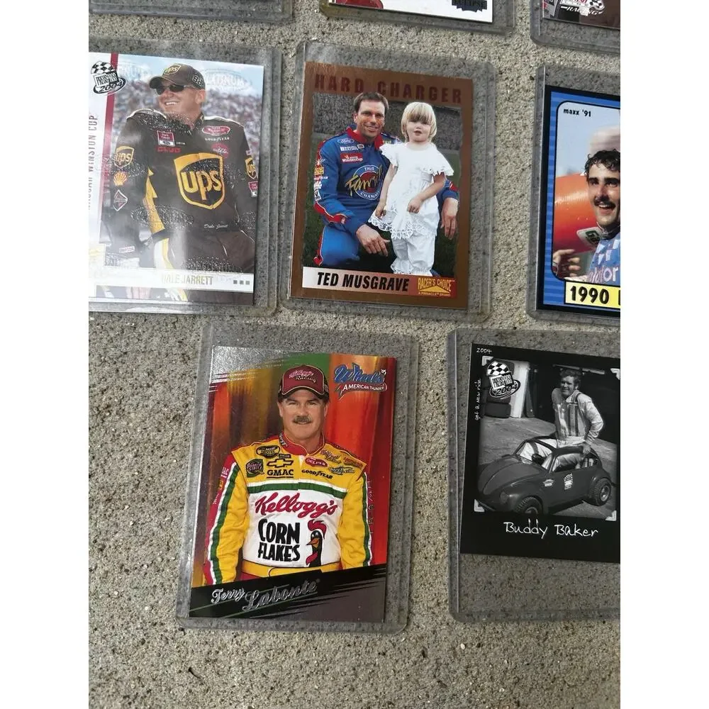 NASCAR Trading Cards‎ Lot Of 8